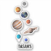 STICKER ASTRONAUT_PLANET (Devant)