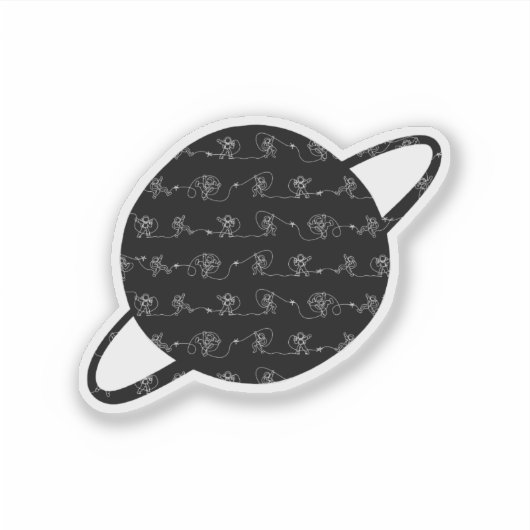 Sticker astronaute (Devant)