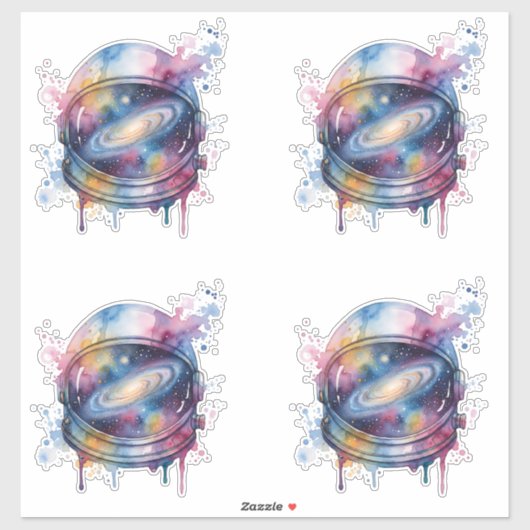 Sticker Astronaute (Feuille)