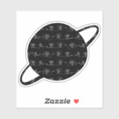 Sticker astronaute (Feuille)