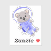 Sticker Astronaute spatial de Koala (Feuille)