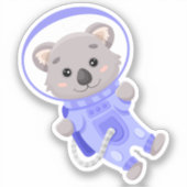 Sticker Astronaute spatial de Koala (Recto)