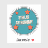 Sticker Astronomie Stellaire (Feuille)