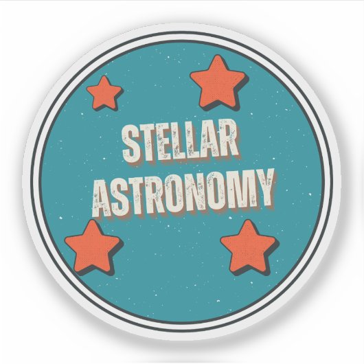 Sticker Astronomie Stellaire (Devant)