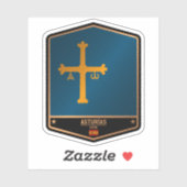 Sticker Asturies (Feuille)