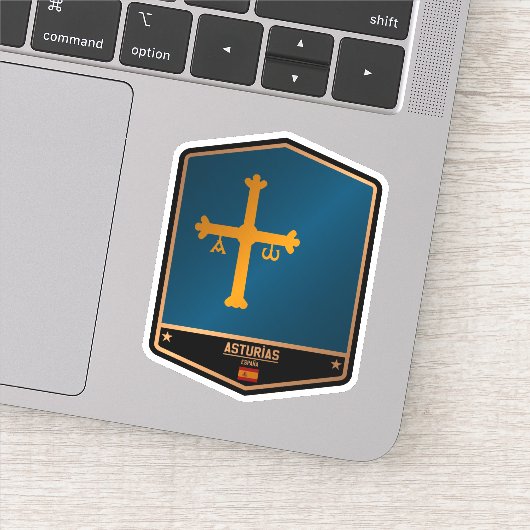 Sticker Asturies (Détail)