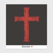 Sticker At The Cross (Feuille)