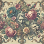 Sticker Atelier Arcane - Oreiller Gothique Baroque (Devant)