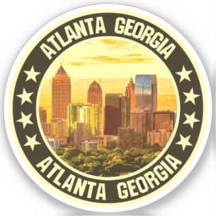 Sticker Atlanta Géorgie