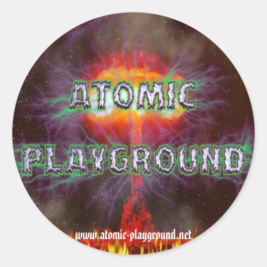 Sticker AtomicBlast (Devant)