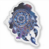 Sticker Atrapasueños en noche estrellada (Devant)