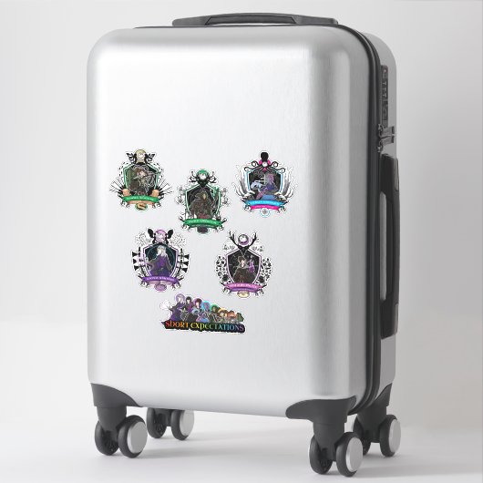 Sticker Attentes courtes (Sur valise)