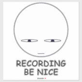 Sticker Attention (Feuille)