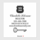 Sticker Attirer L'Attention Avec L'Ordinateur Portable Réa (Feuille)