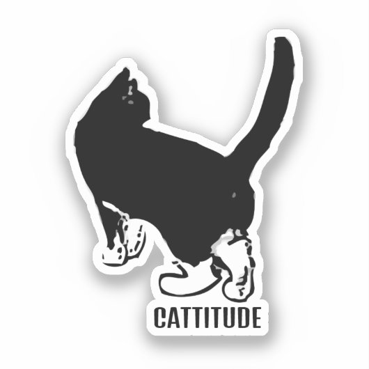 Sticker attitude (Recto)