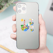 Sticker Au bord de la mer (Téléphone)