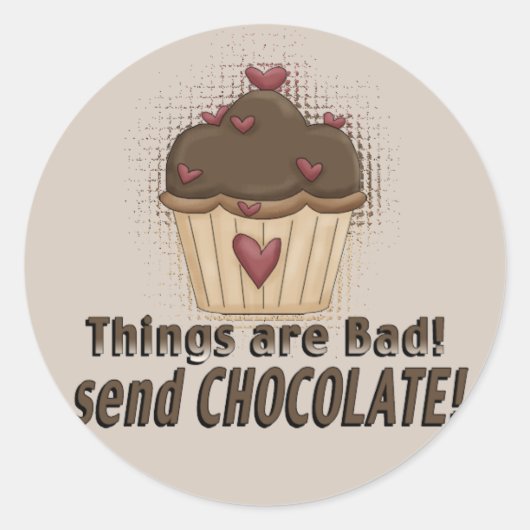 Sticker au chocolat (Devant)