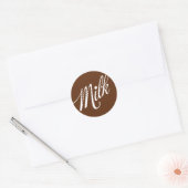 Sticker au chocolat au lait (Enveloppe)