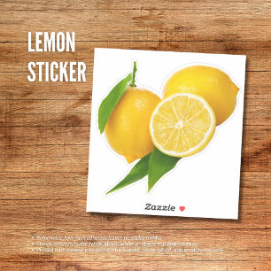 Sticker au citron