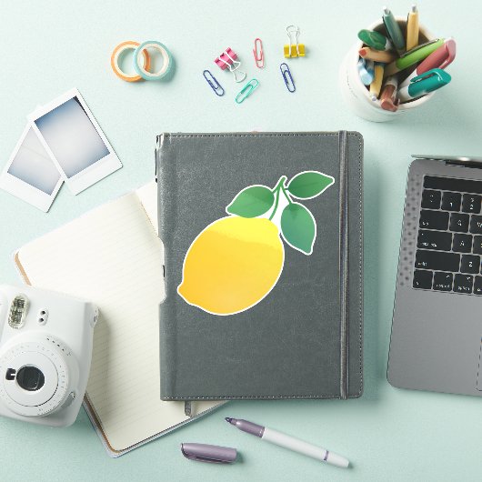 Sticker au citron (Couverture iPad)