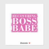 Sticker Au-delà de Boss - L'évolution autonomisée (Feuille)