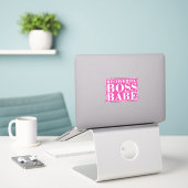 Sticker Au-delà de Boss - L'évolution autonomisée (Ordinateur portable sur le bureau)