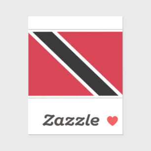 Sticker au drapeau de Trinité-et-Tobago