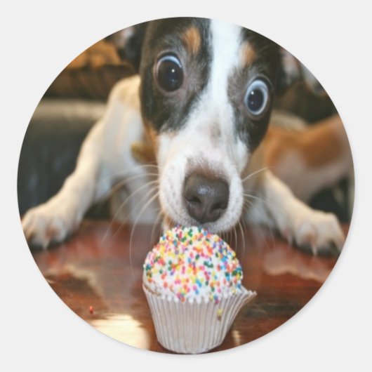 Sticker au gâteau de la coupe (Devant)