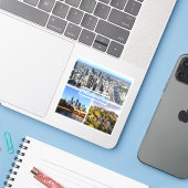 Sticker AU Melbourne - Centre-Ville Et Rivière Yarra - Sky (Ordinateur portable avec iPhone)