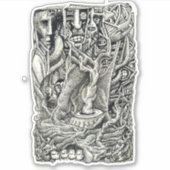 Sticker Au sous-sol (Devant)