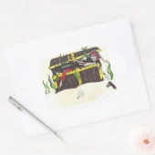 Sticker au trésor de l'homme mort (Enveloppe)