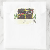 Sticker au trésor de l'homme mort (Sac)