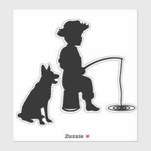 Sticker Au trou de pêche 2
