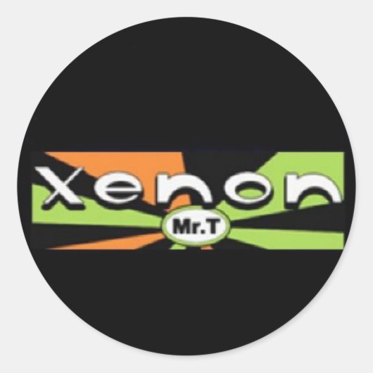 Sticker au xénon (Devant)