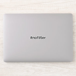 Sticker AUCUN Hashtag FILTER