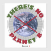 Sticker Aucun PLANet B (Feuille)