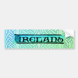 Sticker, Aufkleber, Irland, keltischer Knoten, Bumpersticker
