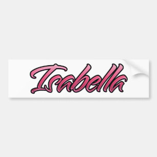 Sticker Aufkleber rose pâle Isabella