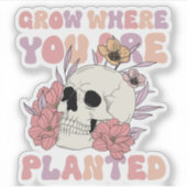 Sticker Augmenter Là Où Vous Êtes Plantés (Devant)