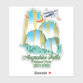 Sticker Augrabies Falls National Park Afrique du Sud (Feuille)