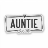 Sticker Auntie 2024 (Devant)
