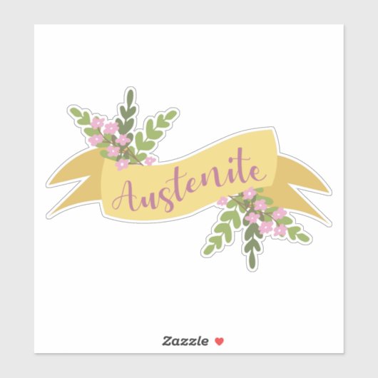 Sticker Austenite I (Feuille)