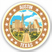 Sticker Austin (Recto)