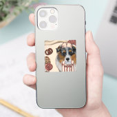 STICKER AUSTRALIAN SHEPHERD (Téléphone)