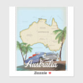 Sticker Australie (Feuille)