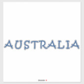 Sticker Australie (Feuille)