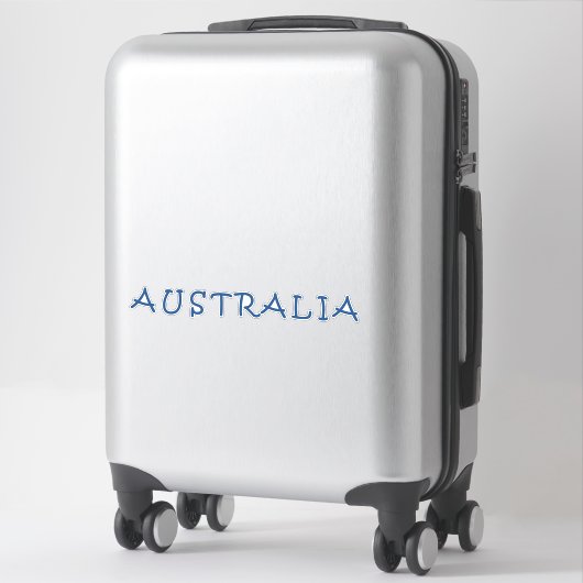 Sticker Australie (Sur valise)
