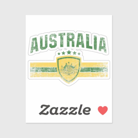Sticker Australie (Feuille)