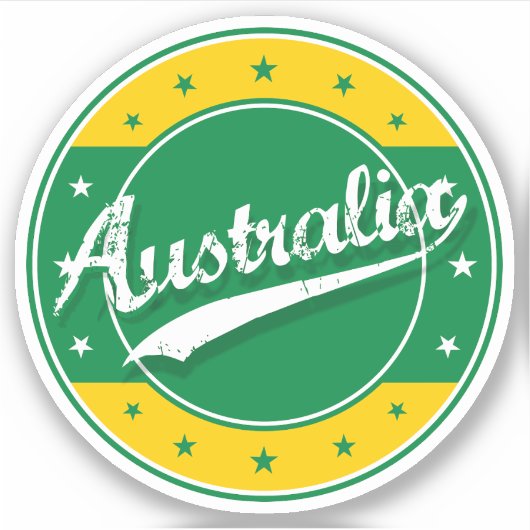 Sticker Australie (Devant)
