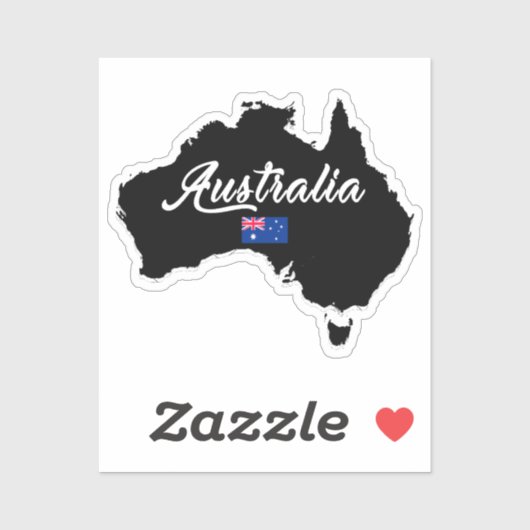 Sticker Australie (Feuille)